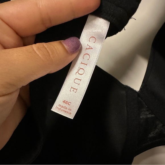 Cacique Cooling French Full Coverage Bra- 46C - Picture 2 of 5